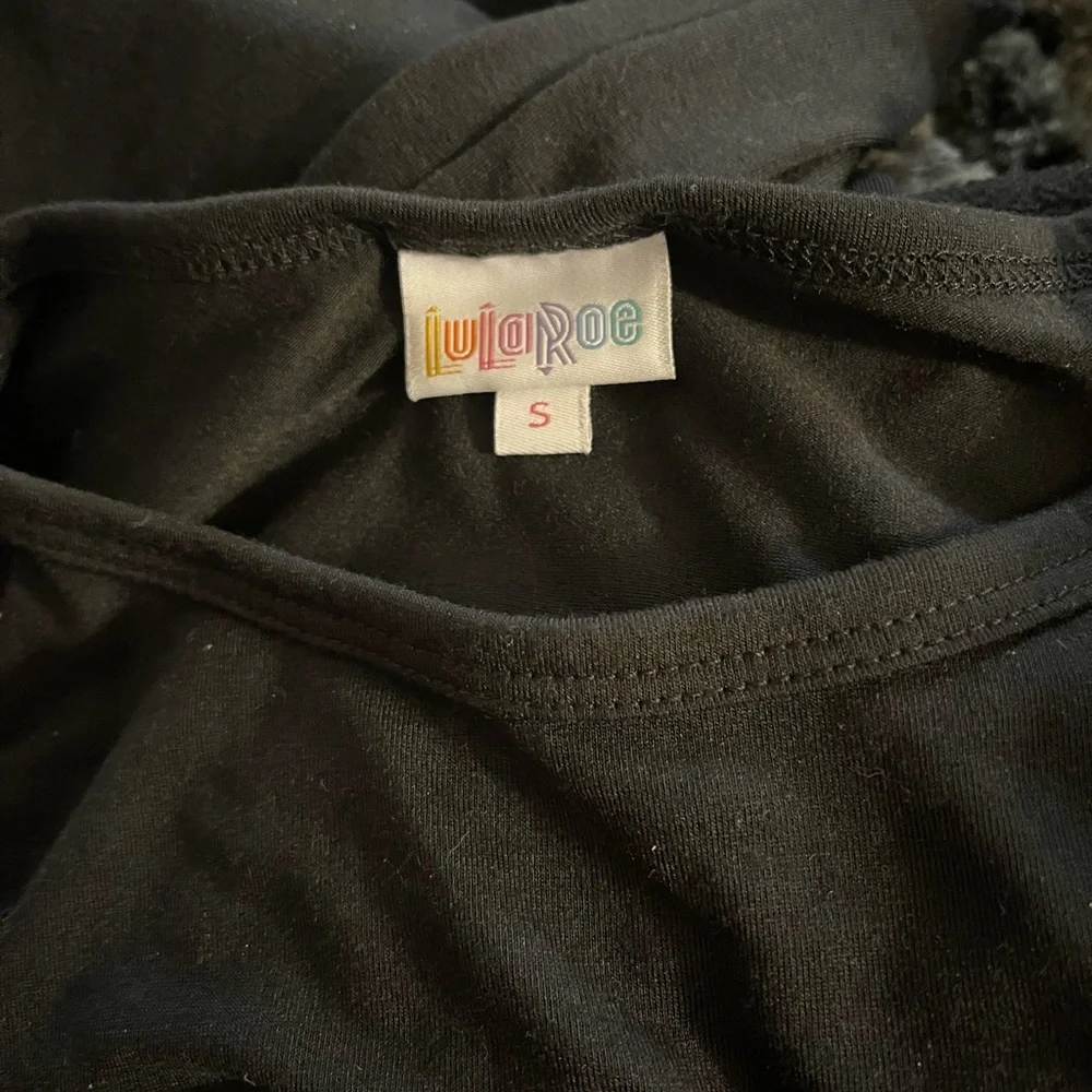- NWT LuLaRoe Solid Black Debbie Straight Pencil Long Sleeve Dress Size Sm… - Picture 3 of 8